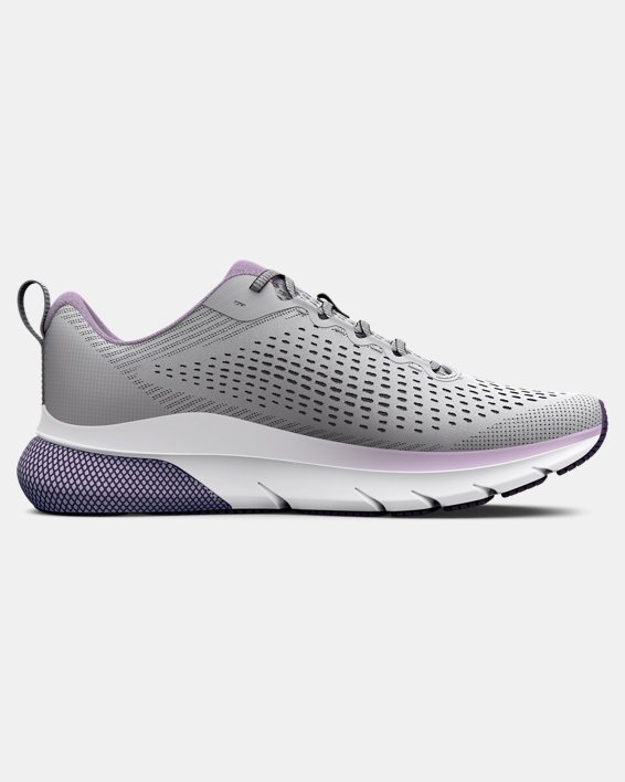 Women's UA HOVR™ Turbulence Running Shoes in Gray image number 6
